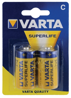 Attēls no Baterija Varta C SuperLife 2pack