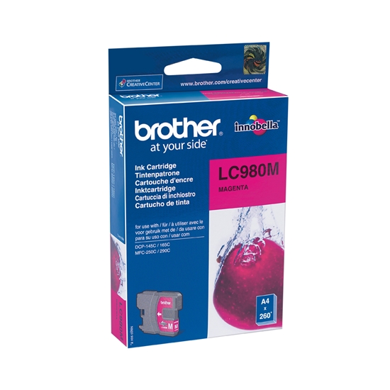 Изображение Brother LC-980 M magenta