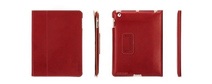 Picture of GRIFFIN Elan Folio Slim for iPad 2 amp; 3 (Red) / Extra-slim, one-piece folio