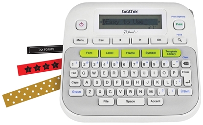 Picture of Brother PT-D210 label printer Thermal transfer 180 x 180 DPI 20 mm/sec QWERTY