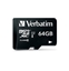 Изображение Verbatim Tablet U1 microSDHC Card with USB Reader 64GB