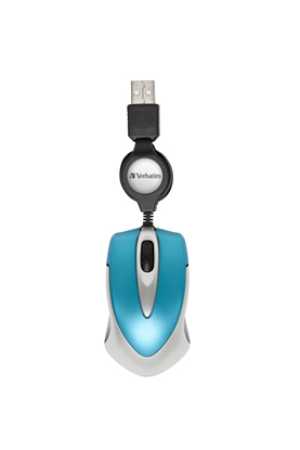 Изображение Verbatim Go Mini Optical Travel Mouse Caribbean     49022