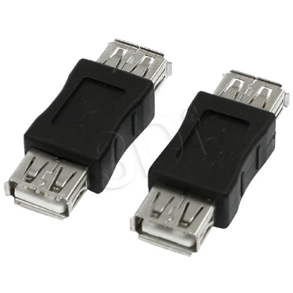 Attēls no Adapter USB Akyga USB - USB Czarny  (AK-AD-06)