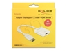 Picture of Delock Adapter Displayport 1.2 male  HDMI female 4K Active white