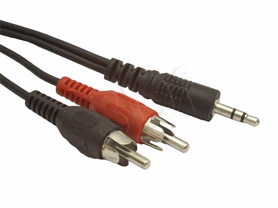 Picture of Kabelis Gembird 3.5mm Jack - 2x RCA 0.2m