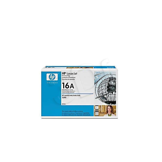 Picture of HP 16A Black Original LaserJet Toner Cartridge