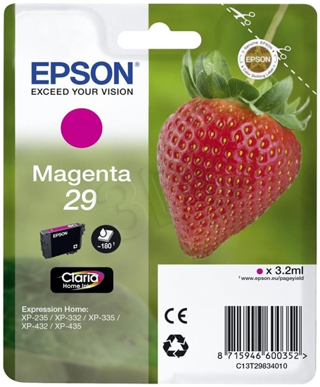 Picture of Epson ink cartridge magenta Claria Home 29            T 2983