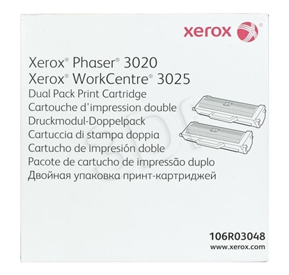 Attēls no Phaser 3020 / WorkCentre 3025 Dual Pack Print Cartridge