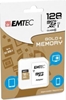 Picture of EMTEC MicroSD Card 128GB SDXC CL.10 Gold +