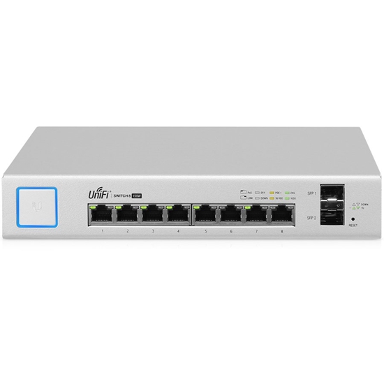 Изображение NET SWITCH 8PORT 1000M POE/US-8-60W UNIFI UBIQUITI