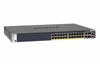 Picture of Netgear M4300-28G-PoE+ Managed L2/L3/L4 10G Ethernet (100/1000/10000) Power over Ethernet (PoE) 1U Black