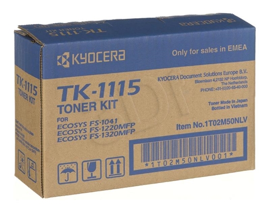 Picture of KYOCERA TK-1115 toner cartridge 1 pc(s) Original Black