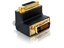 Picture of Delock Adapter DVI 29pin male-female right angled