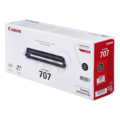 Attēls no Canon 707 Black toner cartridge 1 pc(s) Original