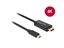 Изображение Delock Cable USB Type-C™ male > HDMI male (DP Alt Mode) 4K 30 Hz 2 m black