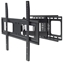 Attēls no Manhattan TV & Monitor Mount, Wall, Full Motion, 1 screen, Screen Sizes: 37-65", Black, VESA 200x200 to 600x400, Max 50kg, LFD, Tilt & Swivel with 3 Pivots, Lifetime Warranty