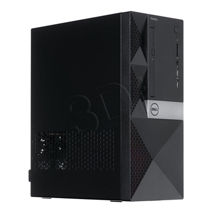 Picture of DELL Vostro 3668 Mini Tower Intel® Core™ i7 i7-7700 8 GB DDR4-SDRAM 1 TB HDD Windows 10 Pro PC Black, Red