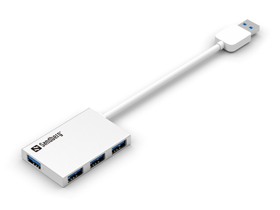 Изображение Sandberg USB 3.0 Pocket Hub 4 ports