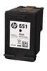 Picture of HP 651 Black Original Ink Advantage Cartridge