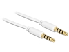 Picture of Delock Cable Stereo Jack 3.5 mm 4 pin male  male 2 m