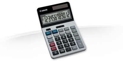 Attēls no Canon KS-1220TSG calculator Desktop Black, Blue, Red, Silver