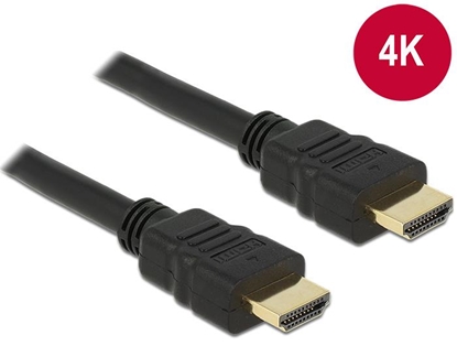 Attēls no Delock Cable High Speed HDMI with Ethernet â HDMI A male  HDMI A male 4K 1.5 m