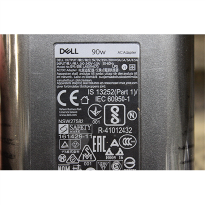 Attēls no DELL 450-AGOQ power adapter/inverter Indoor 90 W Black