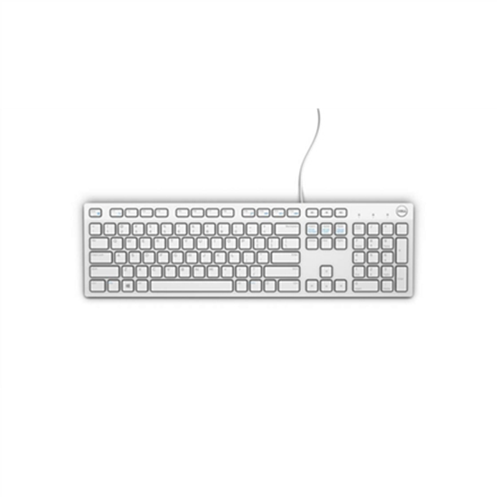 Изображение Dell Multimedia Keyboard-KB216 - US International (QWERTY) - White