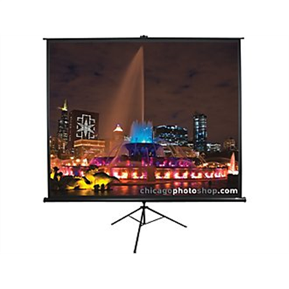 Attēls no Tripod Series | T113UWS1 | Diagonal 113 " | 1:1 | Viewable screen width (W) 203 cm | Black