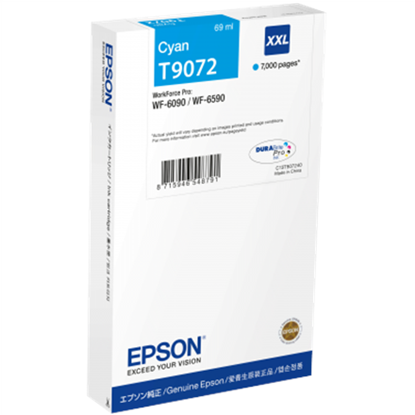 Picture of Epson WF-6xxx Ink Cartridge Cyan XXL