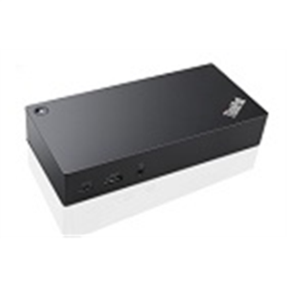 Picture of Lenovo 40A90090EU laptop dock/port replicator Wired USB 3.2 Gen 1 (3.1 Gen 1) Type-C Black