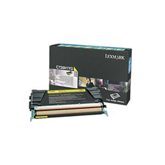 Изображение Lexmark C736H1YG toner cartridge 1 pc(s) Original Yellow