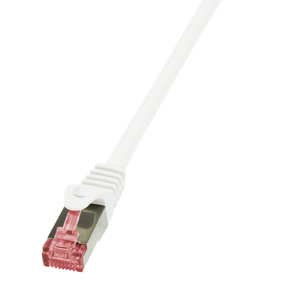 Изображение LogiLink Patchcord CAT.6 S/FTP 1,50m, biały (CQ2041S)