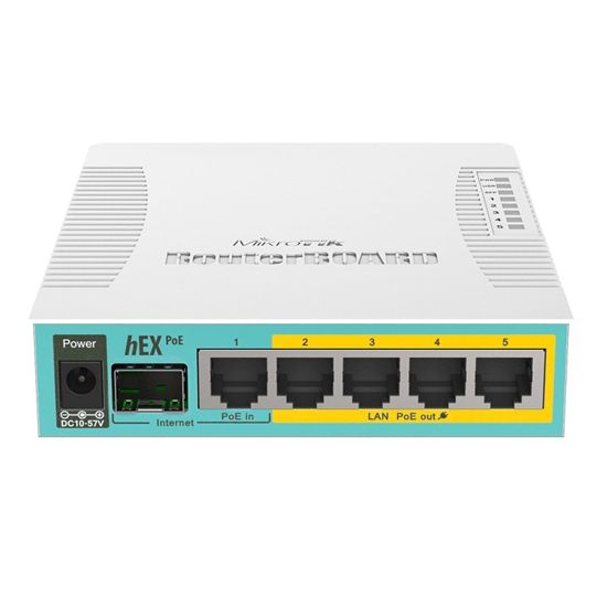 Picture of NET ROUTER 10/100/1000M 5PORT/HEX POE RB960PGS MIKROTIK