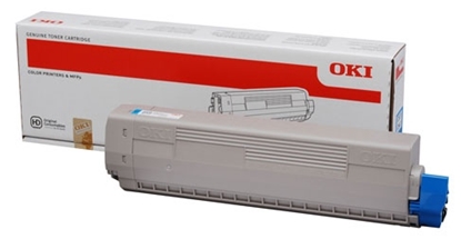 Picture of OKI 44844507 toner cartridge Original Cyan 1 pc(s)