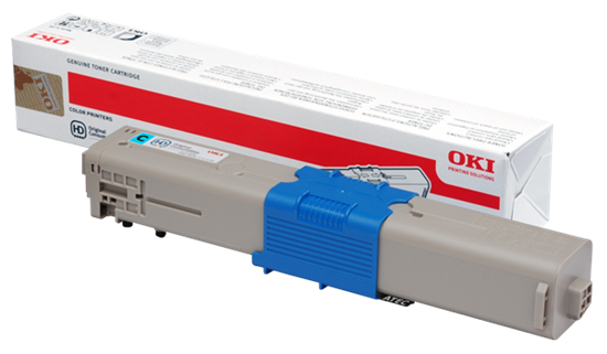 Picture of OKI 44973535 toner cartridge Original Cyan 1 pc(s)