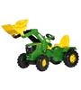 Picture of Traktors ar pedāļiem ar kausu rollyFarmtrac John Deere 6210R (3 - 8 gadiem ) Vācija 611096