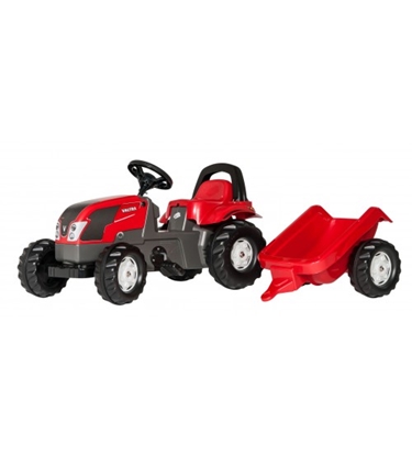 Изображение Traktors ar pedāļiem un piekabi Rolly Kid Valtra 012527 (2,5-5 gadiem ) Vācija