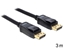 Attēls no Delock Cable Displayport 1.2 male - male 4K 3 m