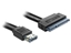 Изображение Delock Cable eSATApd 12 V > SATA 22 pin 2.5 / 3.5 HDD 0.5 m
