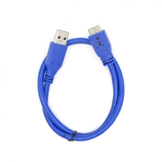 Изображение TB Kabel USB 3.0-Micro 1 m. niebieski 