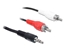 Picture of Cable Audio 3.5 mm stereo jack male  2 x RCA male 3 m