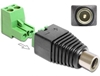 Picture of Delock Adapter DC 2.1 x 5.5 mm female  Terminal Block 2 pin 2-part