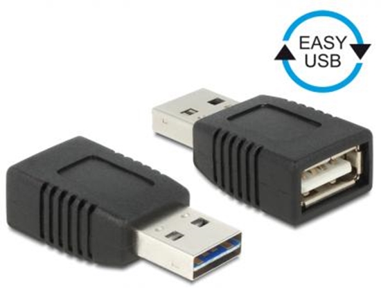 Picture of Delock Adapter EASY-USB 2.0-A male  USB 2.0-A female