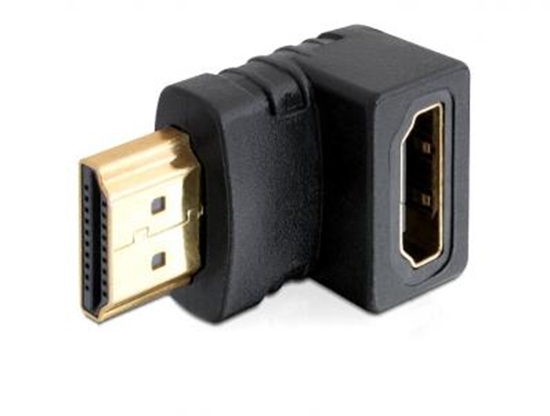 Picture of Delock Adapter HDMI male  HDMI female 90 down