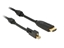 Picture of Delock Cable mini Displayport 1.2 male with screw  HDMI male 4K Active black 2 m