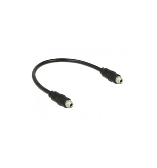 Picture of Delock Cable Stereo Jack 3.5 mm female panel-mount - Stereo Jack 3.5 mm female panel-mount 25 cm