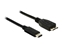 Attēls no Delock Cable SuperSpeed USB 10 Gbps (USB 3.1, Gen 2) USB Type-C™ male - USB type Micro-B male 1 m black