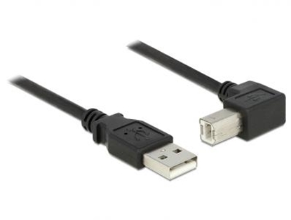 Picture of Delock Cable USB 2.0 A male  B male angled 2 m