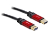 Изображение Delock Cable USB 3.0-A male  male 1 m  Premium